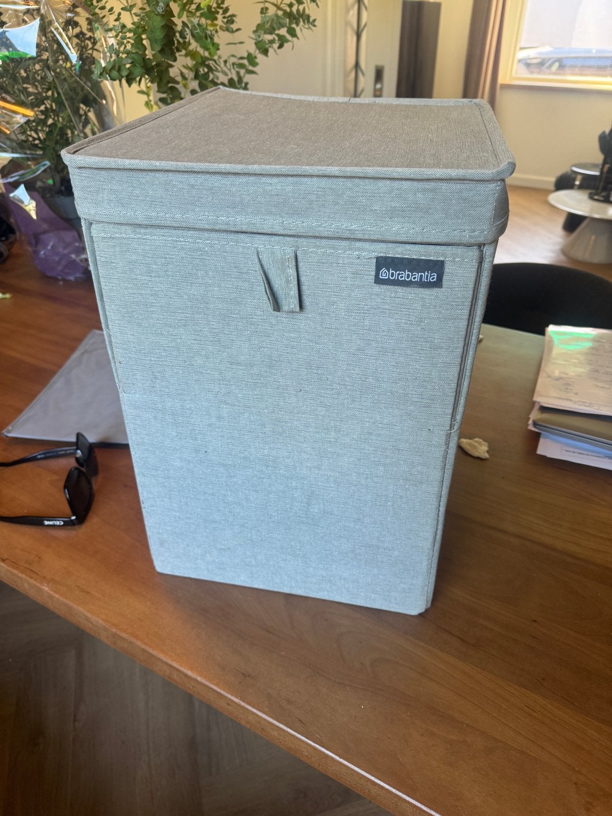 Brabantia wasmand - Stijlvol en praktisch, Ophalen, Zo goed als nieuw, Modern, Grijs