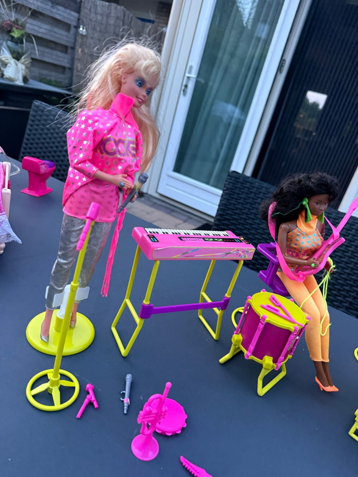 Foto 6 van Vintage Popster Rockband Barbie Set - 1985