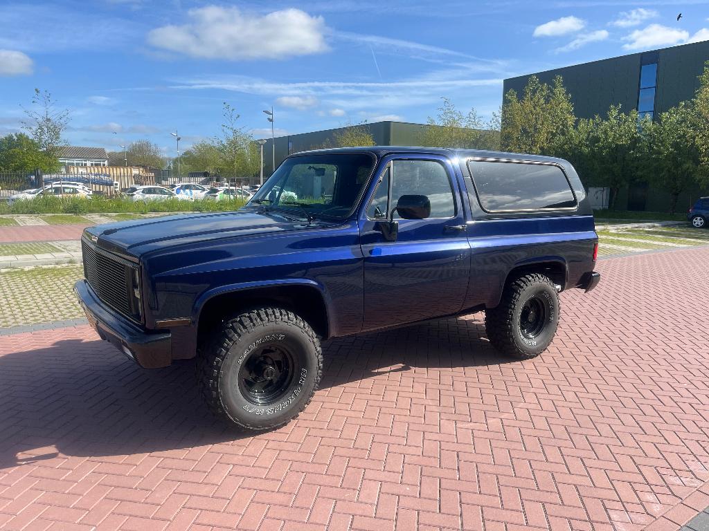 Chevrolet Blazer 5.7 K5 AUT 4WD 1978, Auto's, Automaat, 8 cilinders, 5730 cc, Blauw
