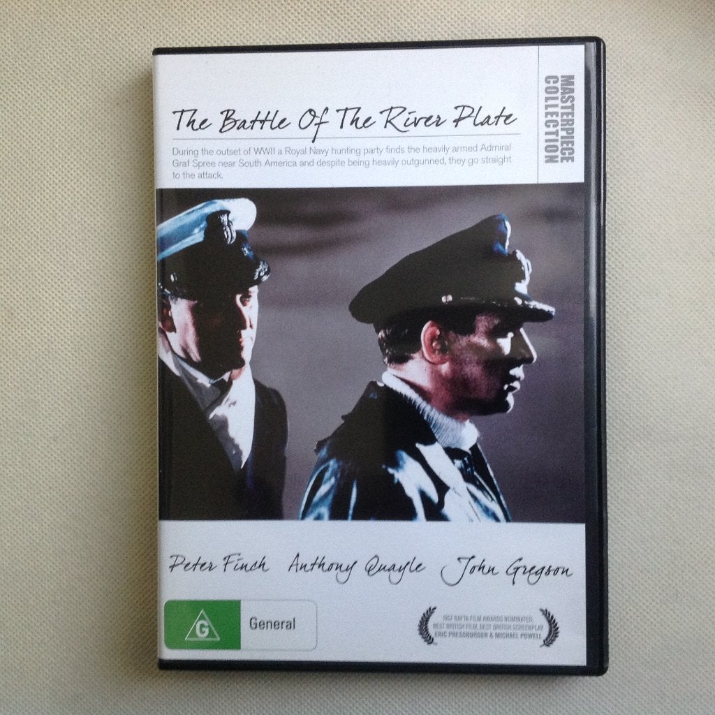 WOII The Battle Of The River Plate Powell & Pressburger, Gebruikt, Verzenden, Alle leeftijden, Drama