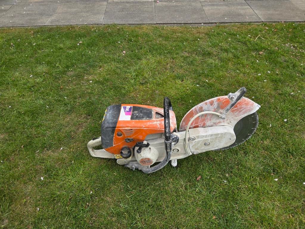 Stihl TS700 doorslijper, Doe-het-zelf en Verbouw, Gereedschap | Zaagmachines, Stihl, Gebruikt, 70 mm of meer, Overige typen