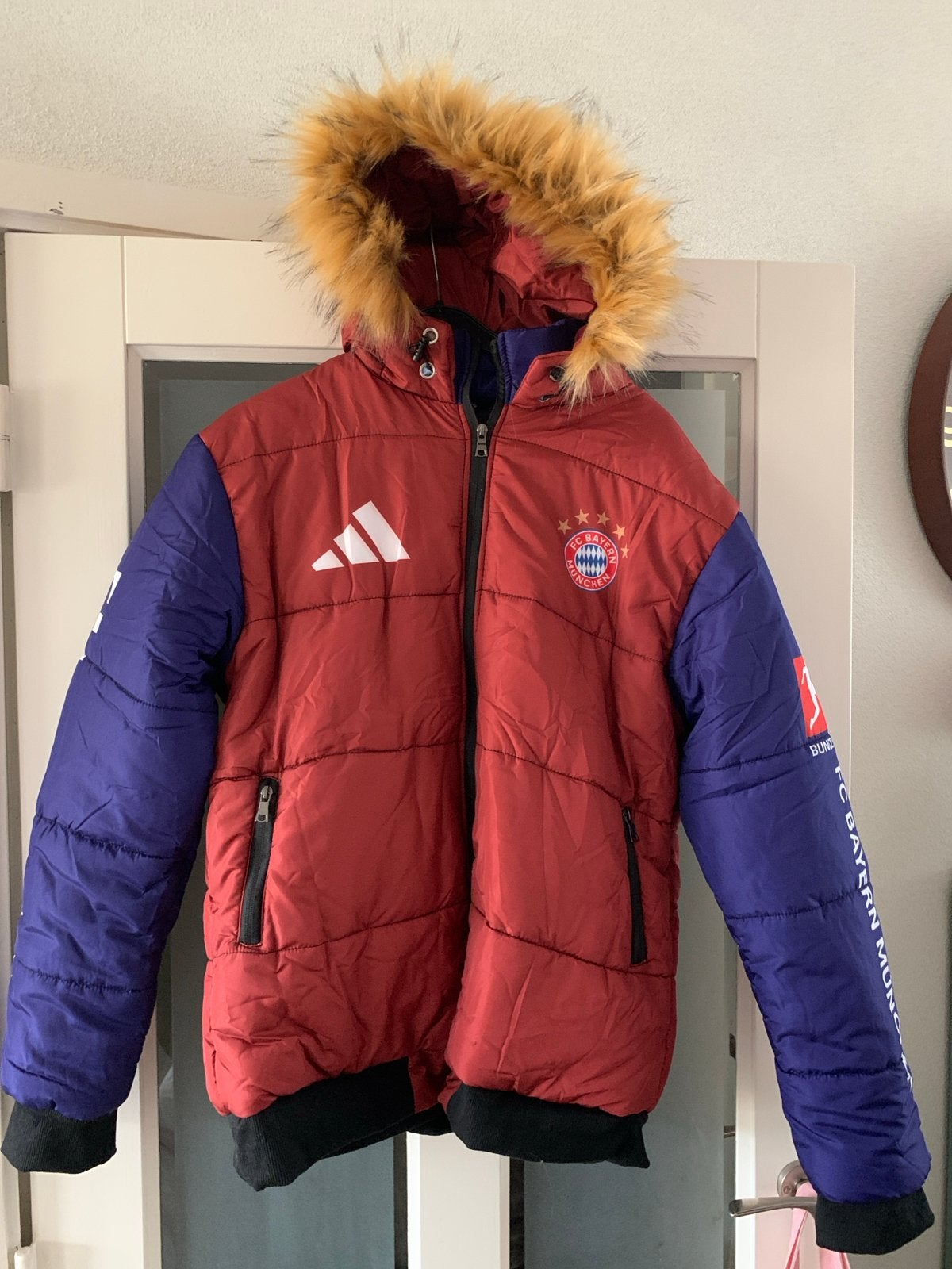 Nieuwe FC Bayern München Fan Parka Jas - Bundesliga Editie, Kleding | Heren, Ophalen, Nieuw, Maat 52/54 (L), Jack
