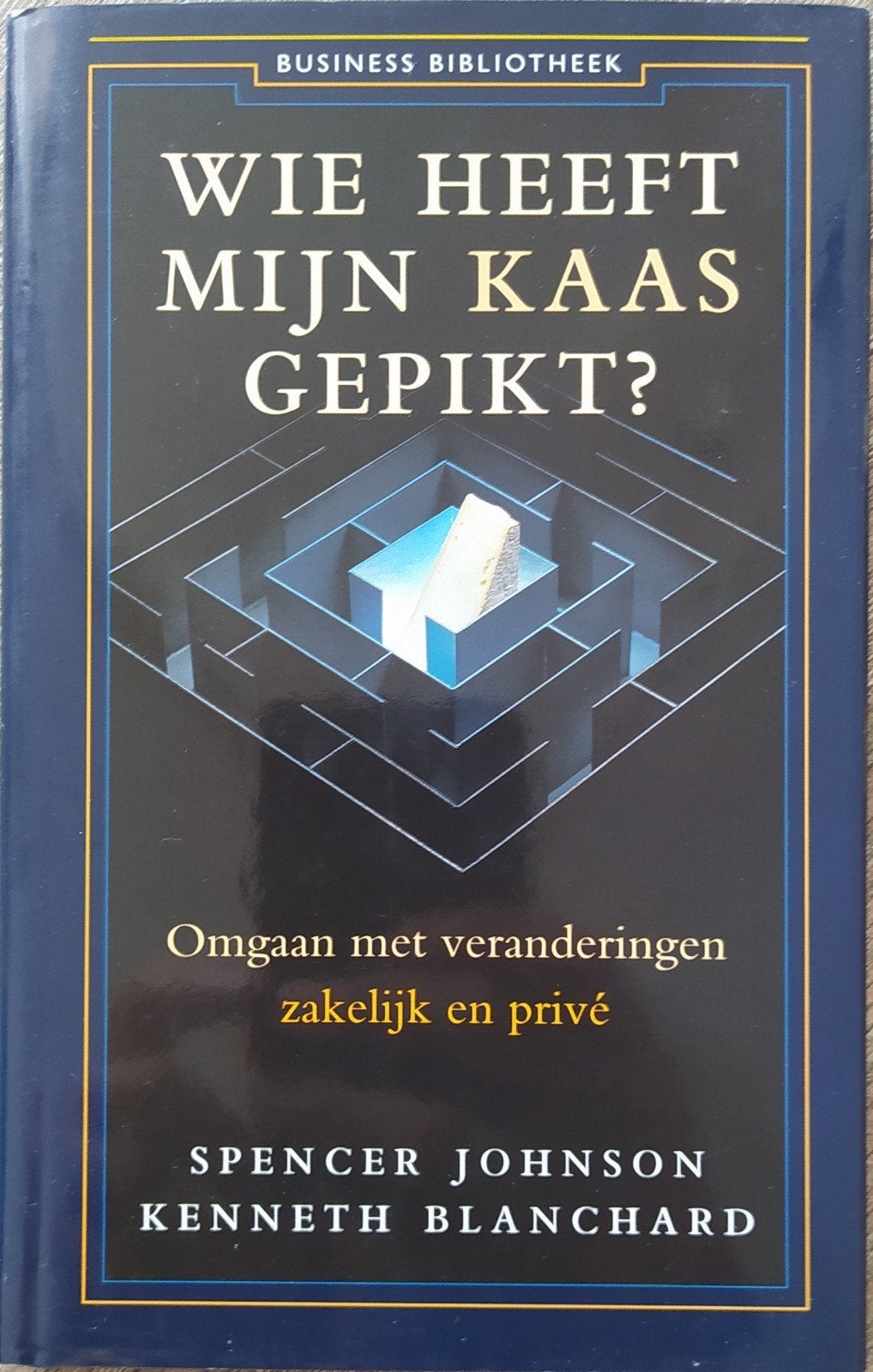 Business Bibliotheek - Wie heeft mijn kaas gepikt?, Ophalen of Verzenden, Zo goed als nieuw, Management, Spencer Johnson, Kenneth Blanchard