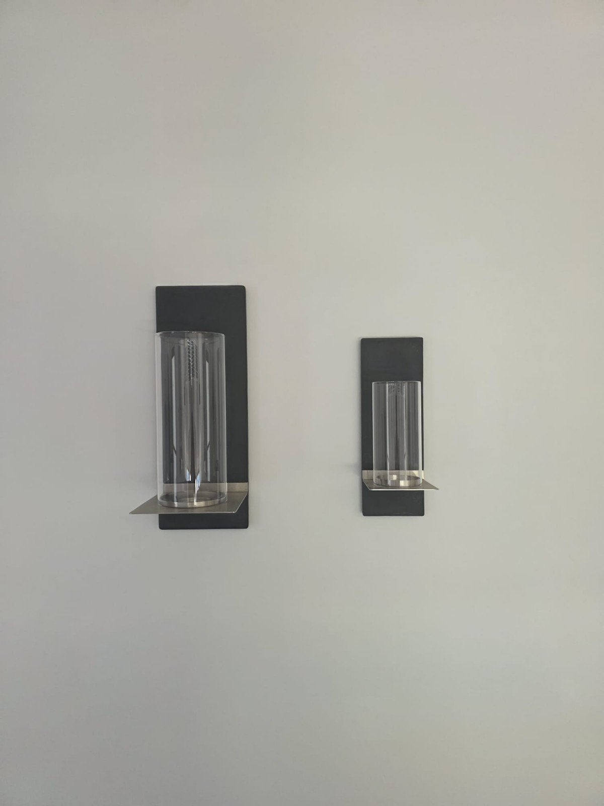 2 mooie wand windlichten van steen, Ophalen