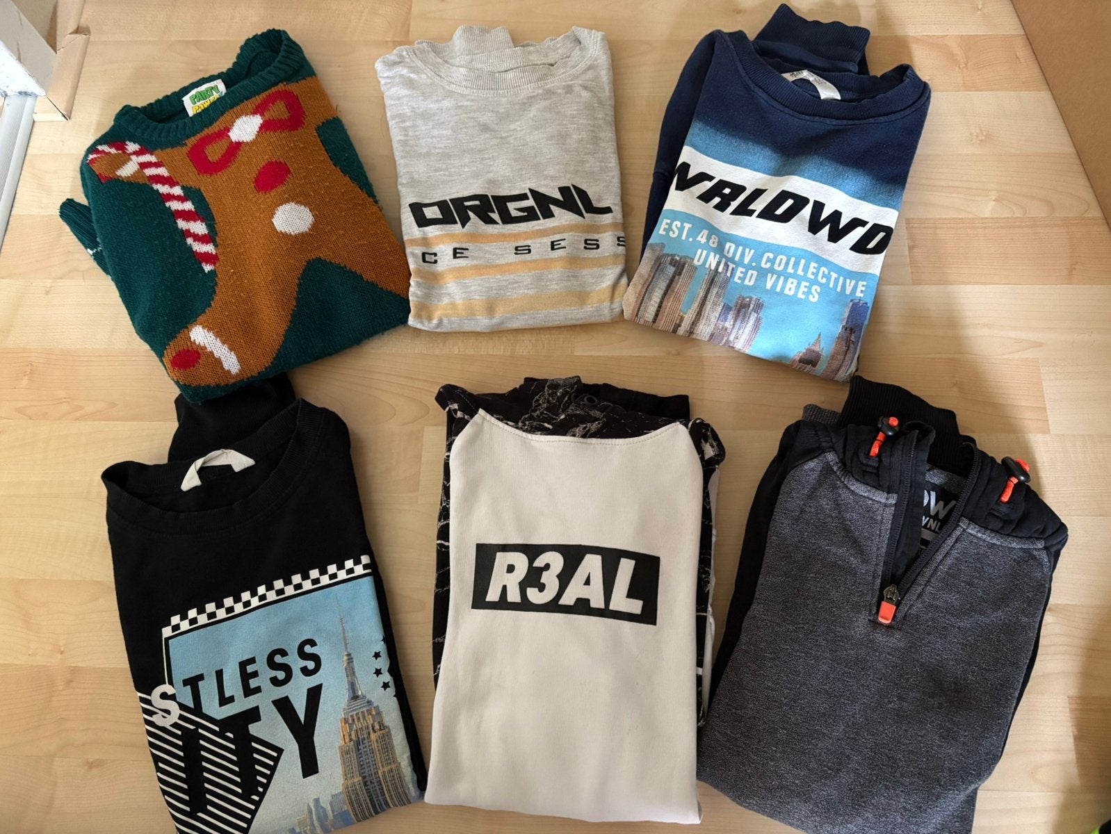 Sweatshirts/ truien maat 146/152 prijs voor set, Ophalen of Verzenden, Gebruikt, Jongen, Trui of Vest
