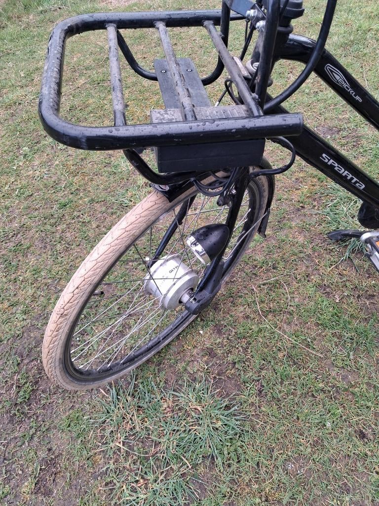 Sparta Pickup E-bike, frame 57, voorwielmotor (accu defect), Fietsen en Brommers, Elektrische fietsen, Ophalen, Minder dan 30 km per accu