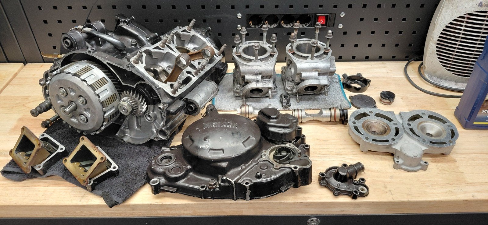 YAMAHA TZR250 YPVS Blok, Ophalen, Gebruikt