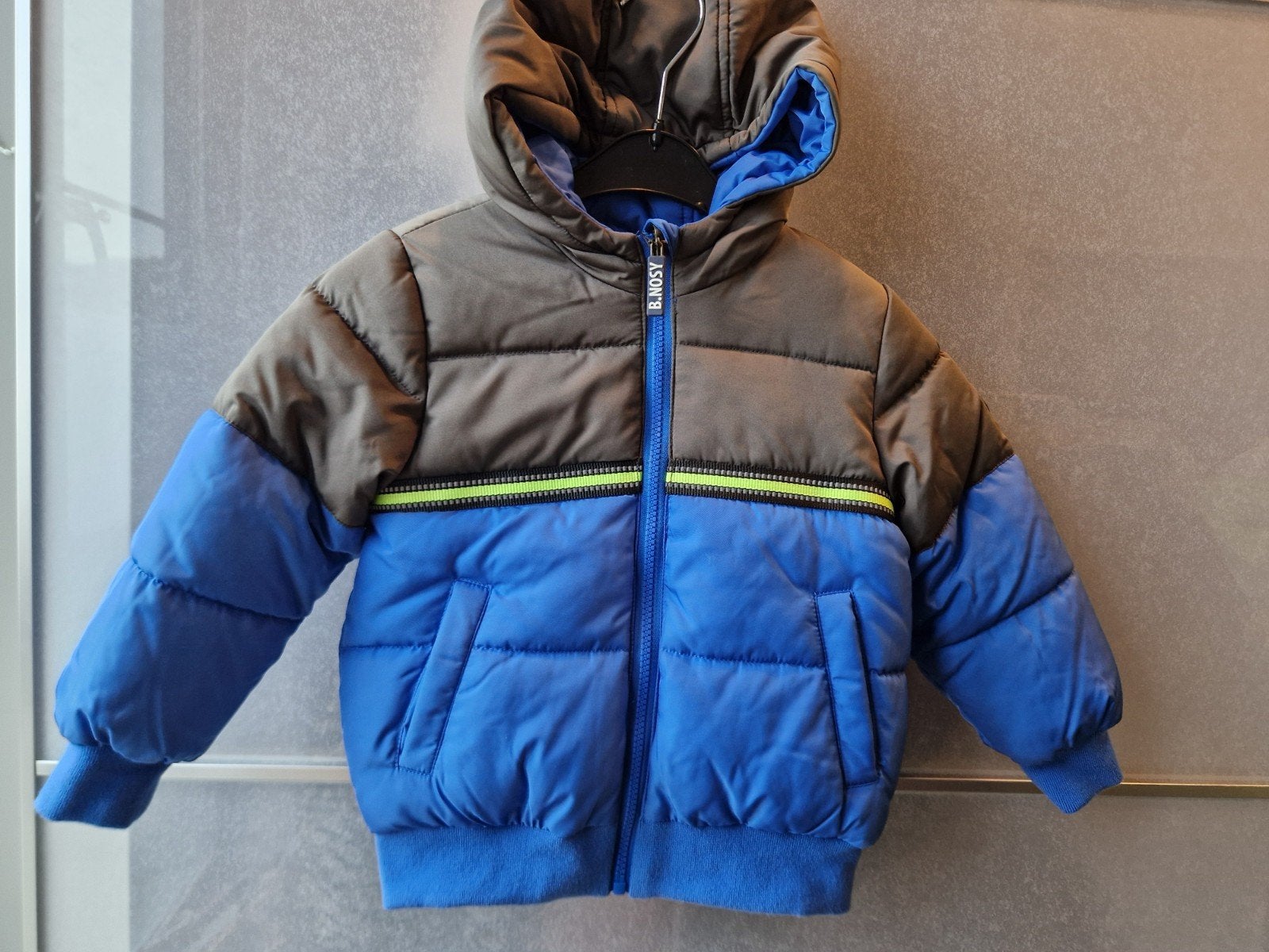 NIEUW MET KAARTJE | B.NOSY Jongens Winterjas Blauw Maat 104, Kinderen en Baby's, Nieuw, Ophalen of Verzenden, B.NOSY, Jongen