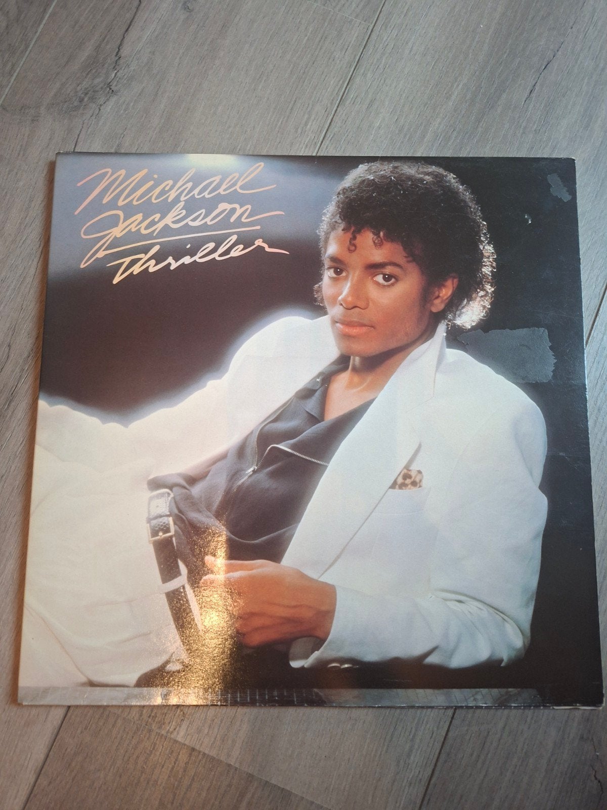 Michael Jackson - Thriller LP (1982), Ophalen of Verzenden, Gebruikt, Pop, LP