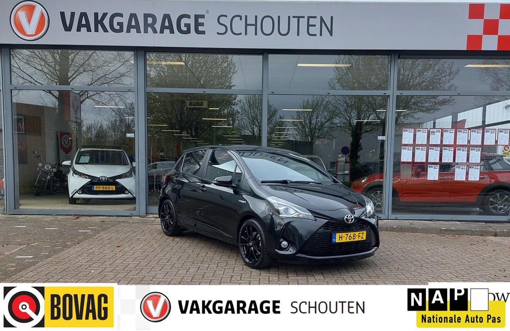 Toyota Yaris 1.5 Hybrid GR-Sport, Auto's, Toyota, Euro 6, 4 cilinders, Zwart, Origineel Nederlands