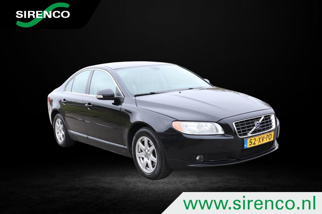 Volvo S80 2.5 T | leder | automaat | navigatie | climate&cru, Beige, 1514 kg, Bedrijf, Sedan