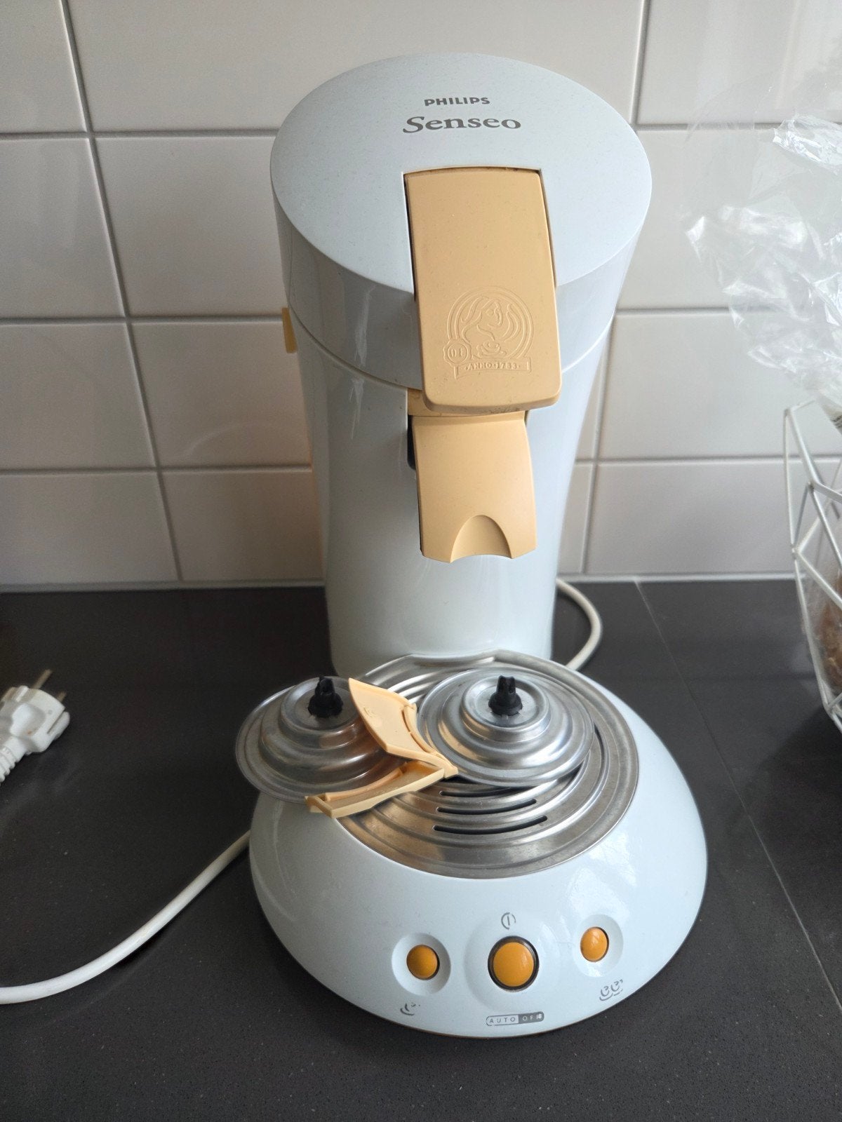 Philips Senseo koffiezetapparaat, Witgoed en Apparatuur, Koffiezetapparaten, Ophalen, Gebruikt, Koffiemachine, Koffiepads en cups