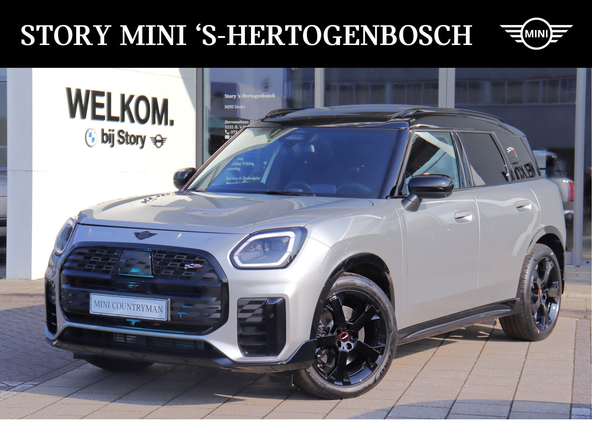 MINI Countryman C Automaat / JCW / Pakket L / 19" John Coope, Auto's, Mini, Stof, 3 cilinders, 170 pk, SUV of Terreinwagen