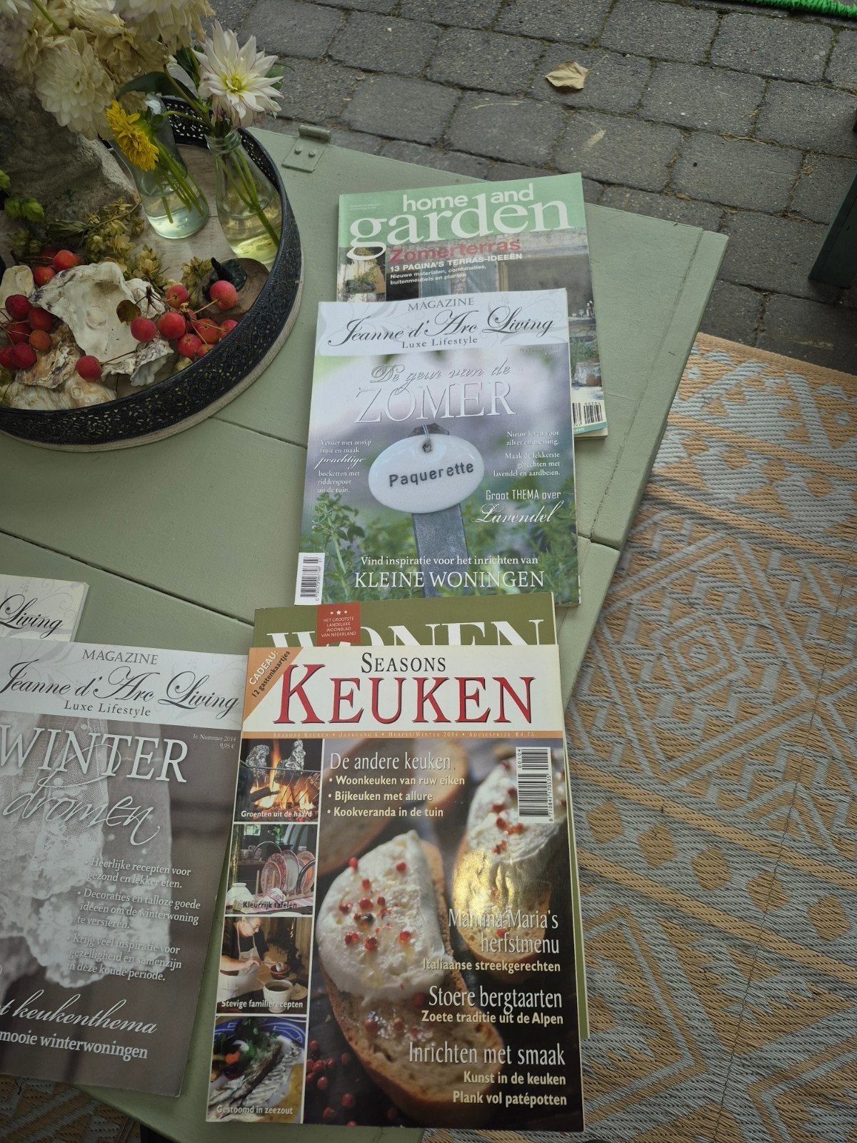 145 magazines: o.a Jeanne d'Arc, Ophalen, Gelezen, Overige typen