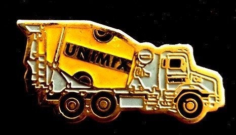 Unimix betonwagen pin, Verzenden, Nieuw, Transport, Speldje of Pin