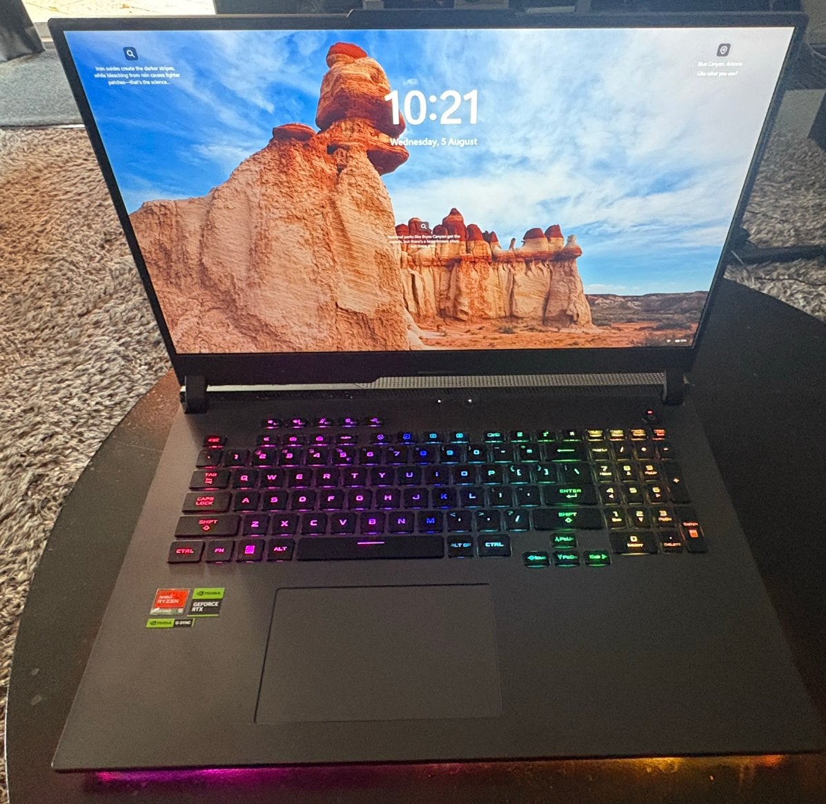 ASUS ROG Strix G17 | RTX 4070 | Ryzen 9 7845HX | 32GB RAM |, Ophalen of Verzenden, Zo goed als nieuw, Gaming, SSD