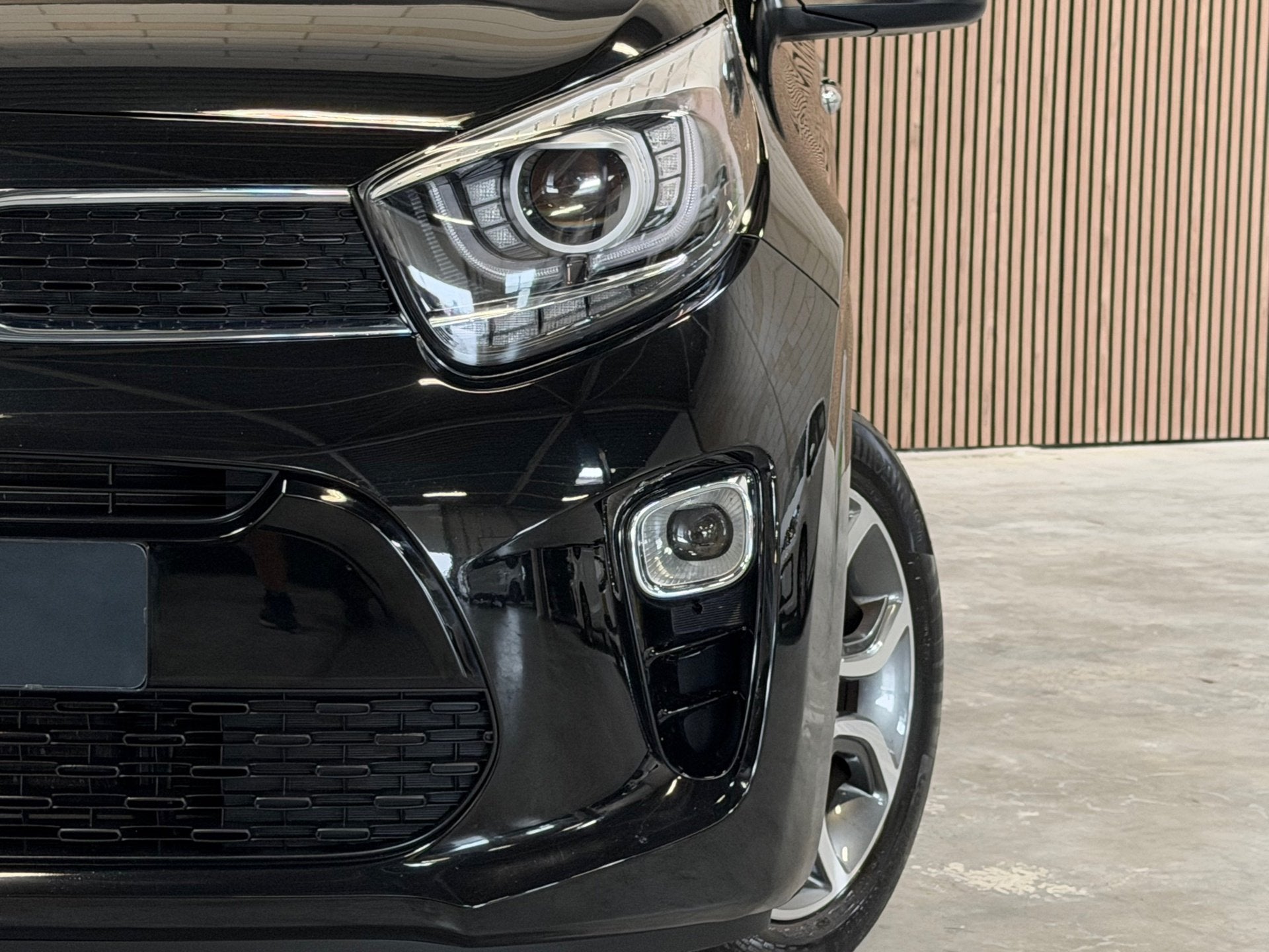 Kia Picanto 1.0 DPi DynamicPlusLine Navi|keyless|Carplay|Nap, Gebruikt, 4 stoelen, Zwart, Origineel Nederlands