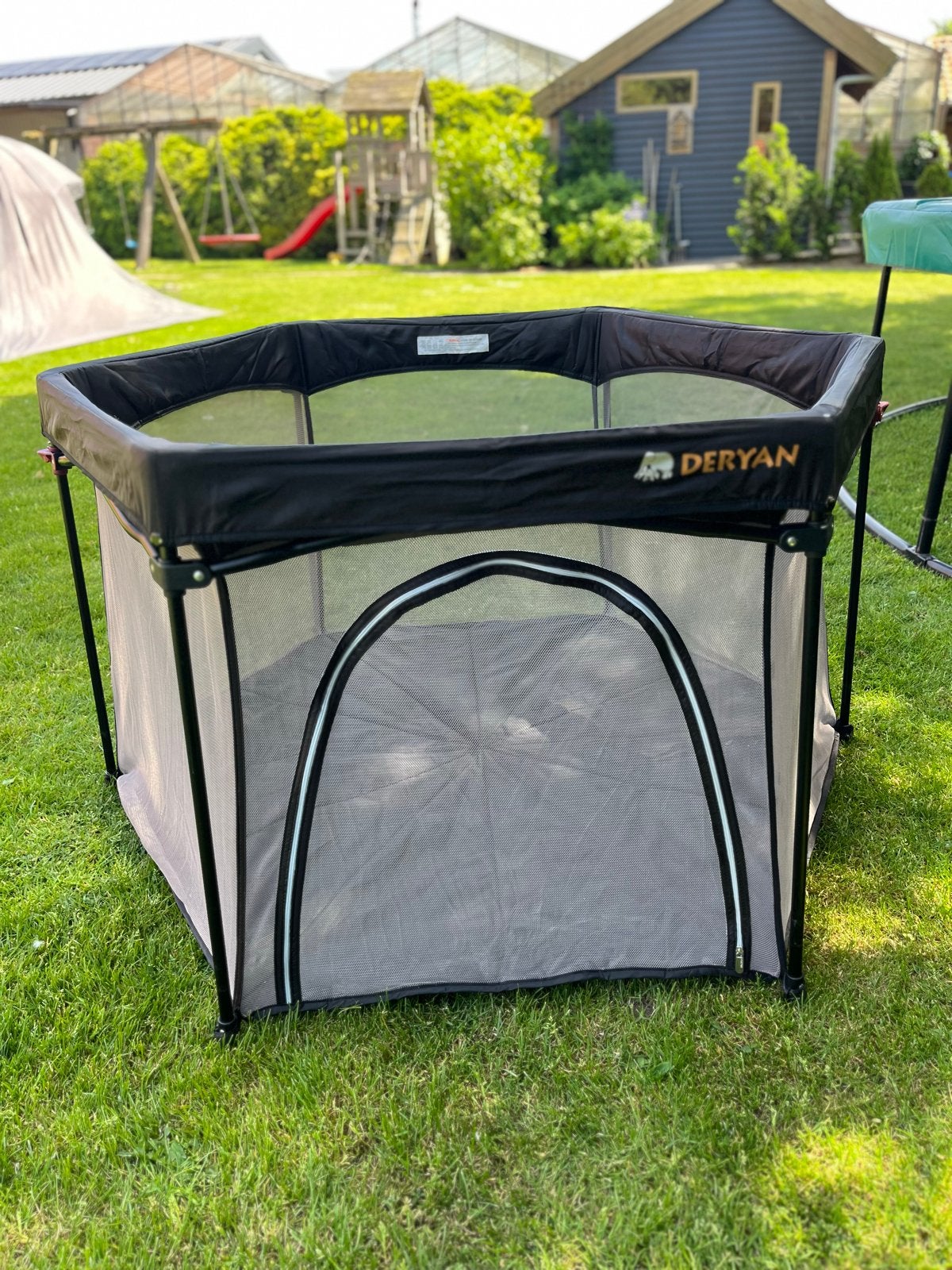 Deryan buitenbox / campingbox, Kinderen en Baby's, Ophalen of Verzenden, Gebruikt, Overige vormen