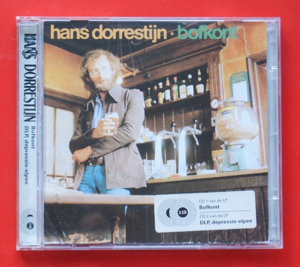 2cd Hans Dorrestijn Bofkont en DLP depressie-lp Drinklied, Ophalen of Verzenden, Gebruikt, Album