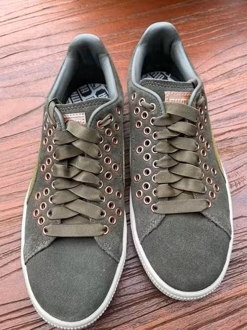 Puma sneakers, donkergroen, maat 37, Puma, Nieuw, Ophalen of Verzenden, Sneakers of Gympen