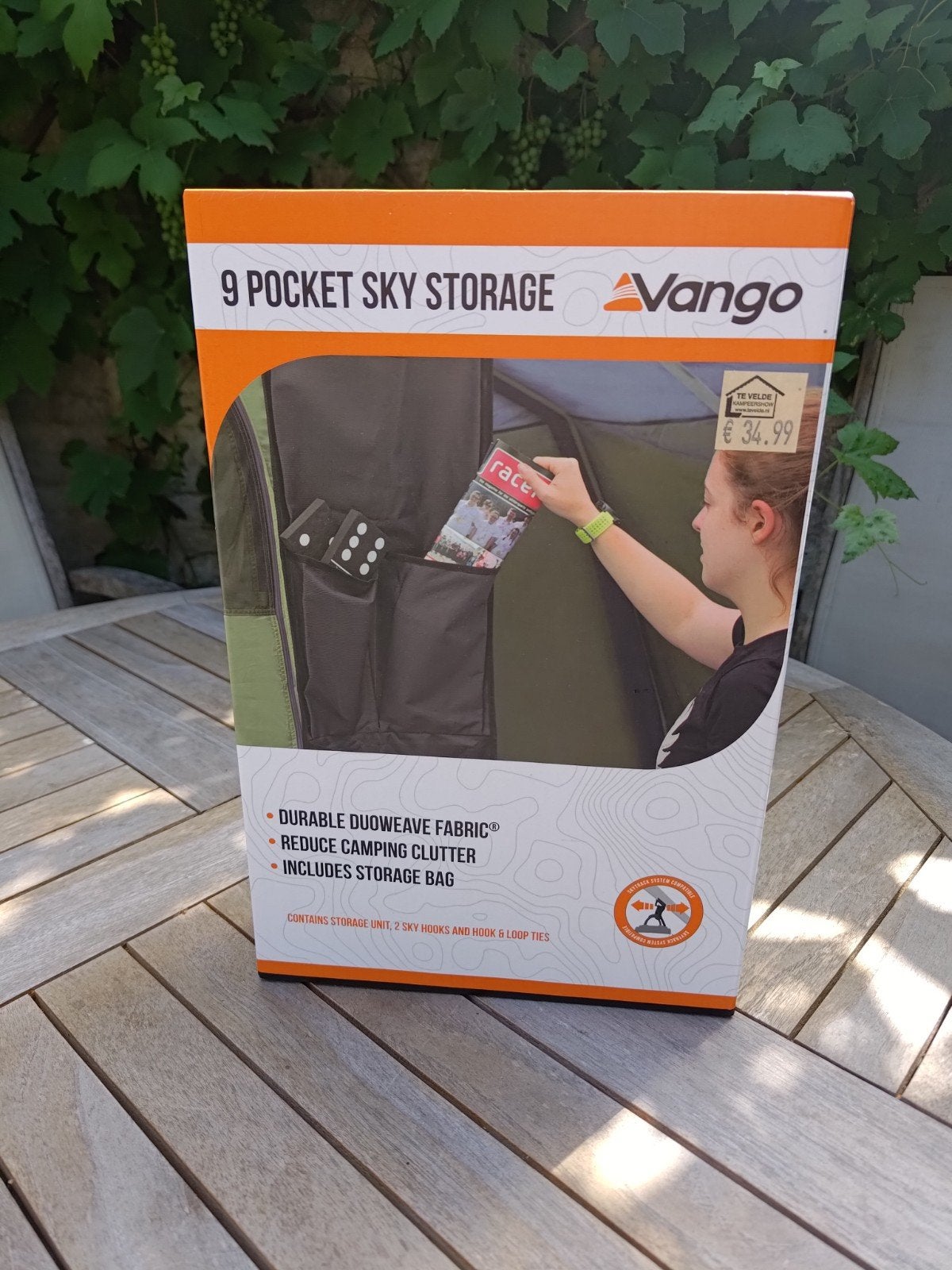 Vango Tent organiser 40x200 Sky Storage 9, Ophalen of Verzenden