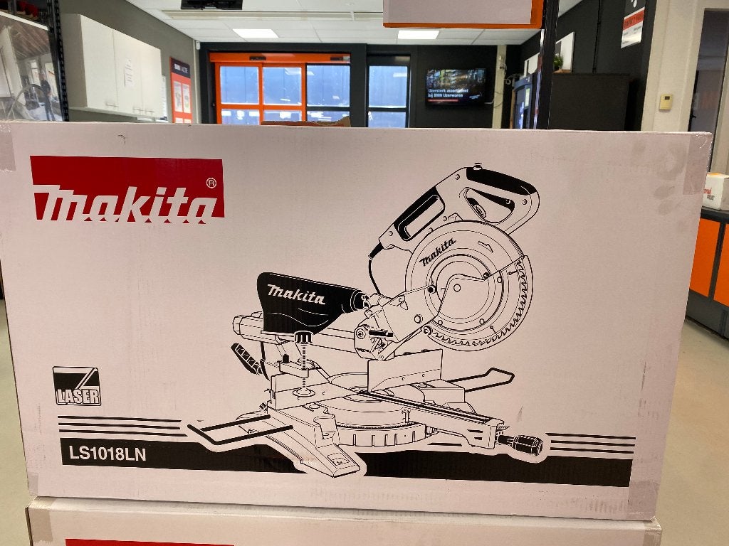 MAKITA RADIAAL AFKORTZAAG LS1018LN 230V\260MM, Ophalen, 70 mm of meer, Nieuw, Makita