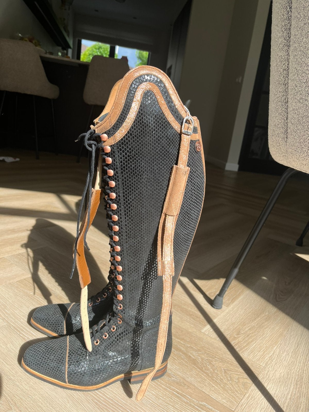 Celeris rijlaarzen, Dieren en Toebehoren, Paardrijkleding, Ophalen of Verzenden, Zo goed als nieuw, Dressuur, Schoeisel