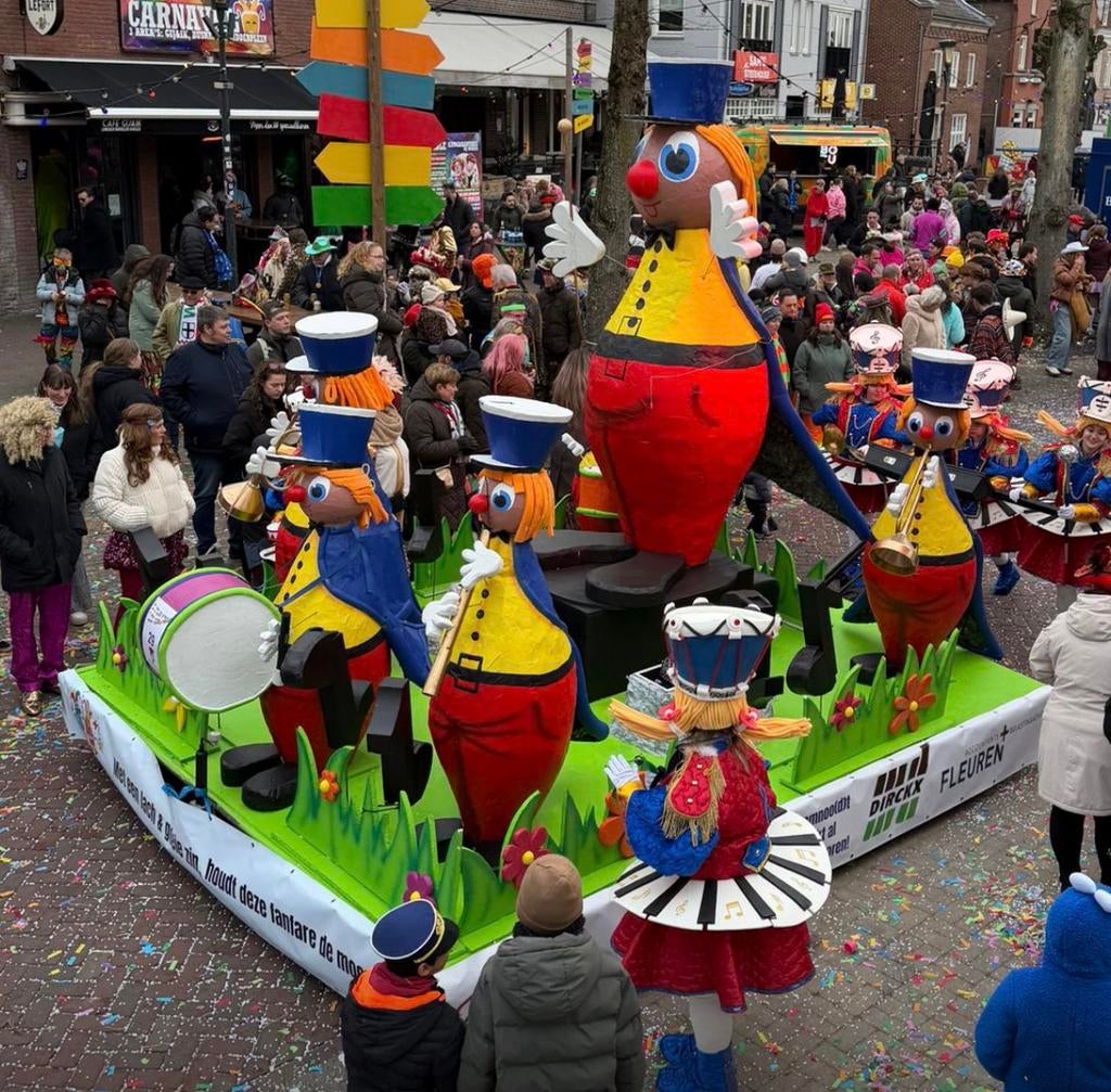 Carnavals wagen fanfare, Ophalen of Verzenden, Carnaval