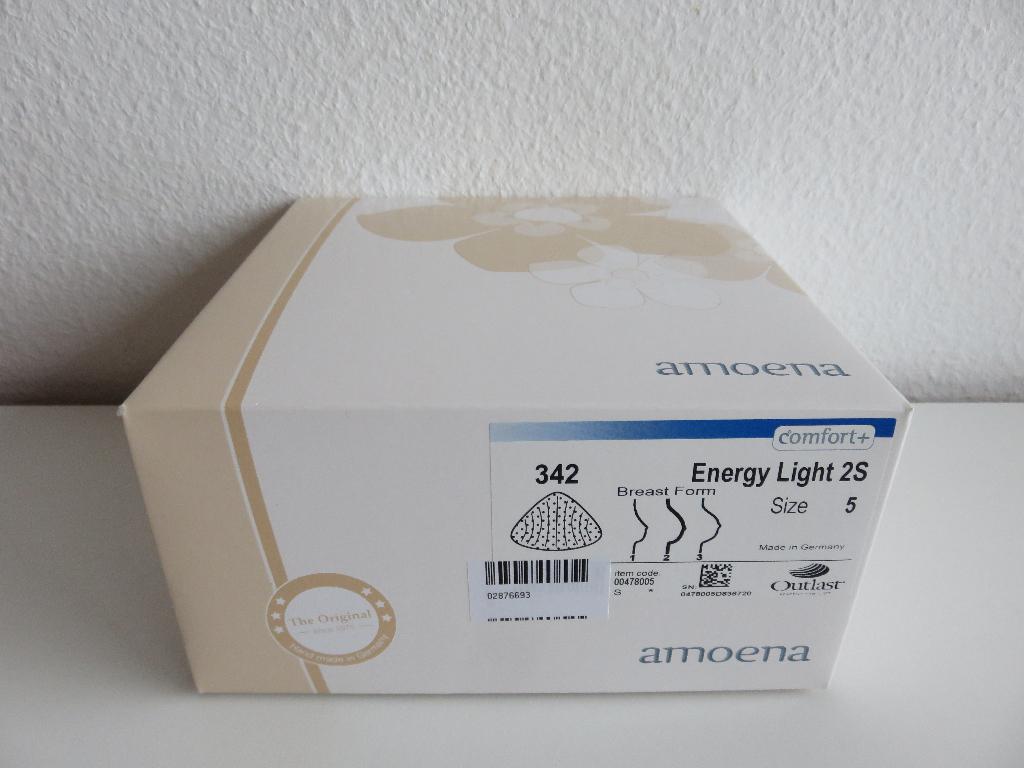Amoena borstprothese Energy Light 2S maat 5, Diversen, Verpleegmiddelen, Verzenden, Gebruikt