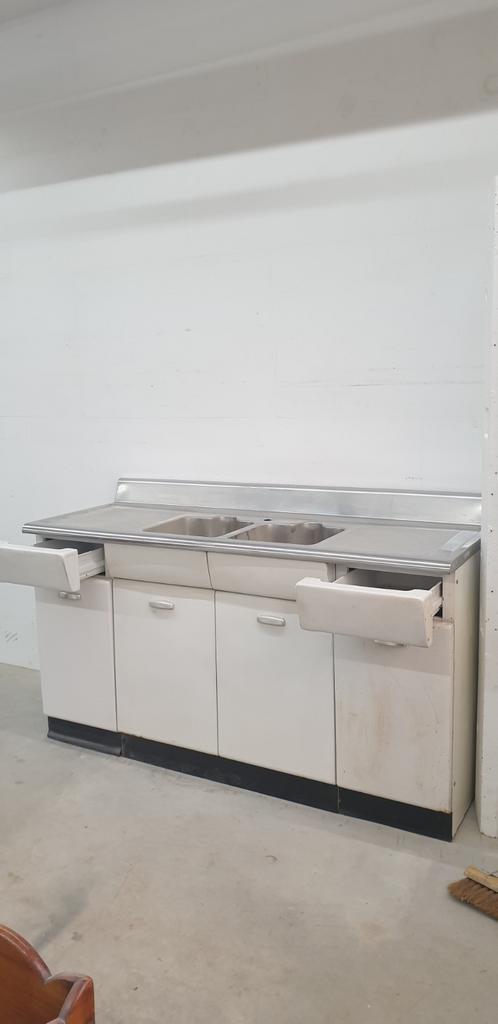 American Kitchen - Gedemonteerd, Huis en Inrichting, Keuken | Complete keukens, Ophalen, Gebruikt, Wit, Enkelwandige keuken