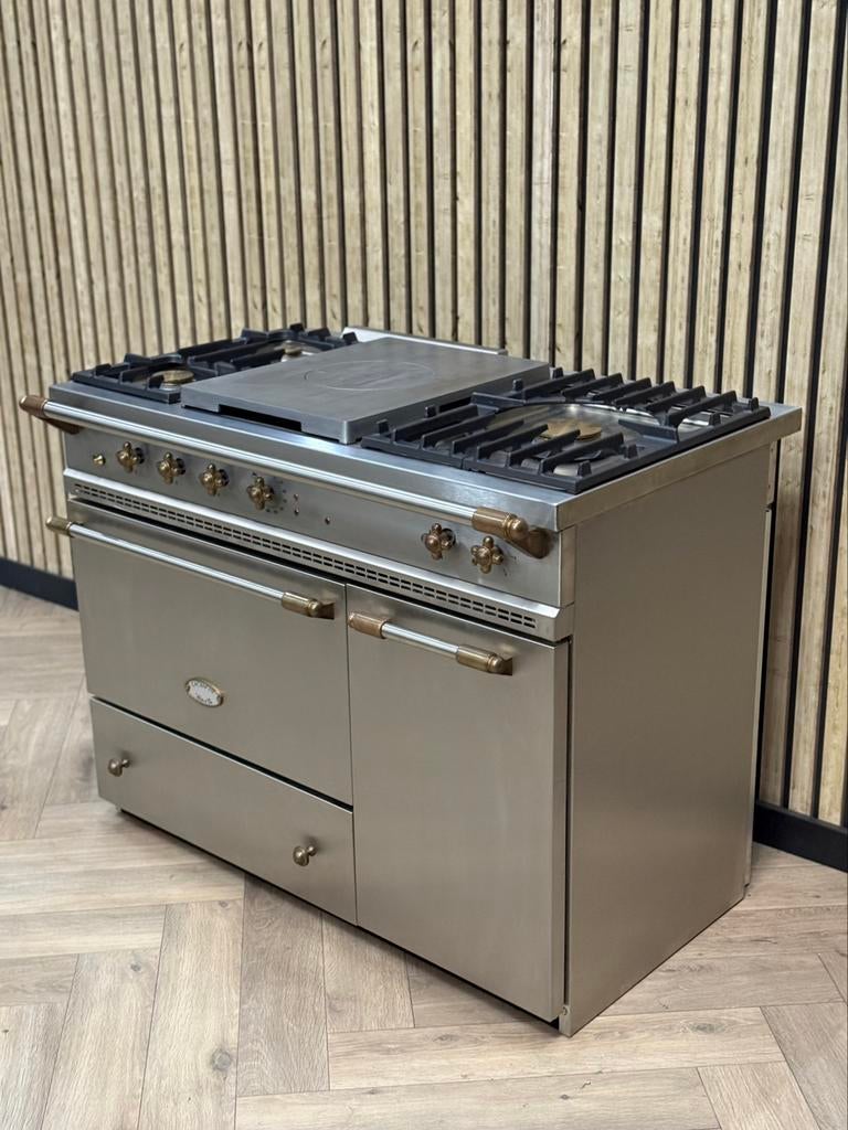 NIEUW Lacanche Inox 110cm Elektrische Ovens + Garingsoven, Warmhoudplaat, 60 cm of meer, Ophalen of Verzenden, Zo goed als nieuw