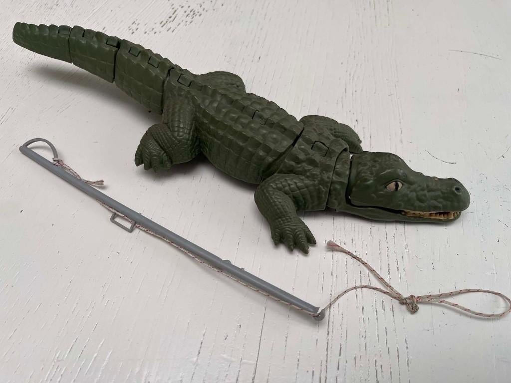 Vintage Mattel Big Jim Alligator, Kinderen en Baby's, Speelgoed | Actiefiguren, Gebruikt, Ophalen of Verzenden