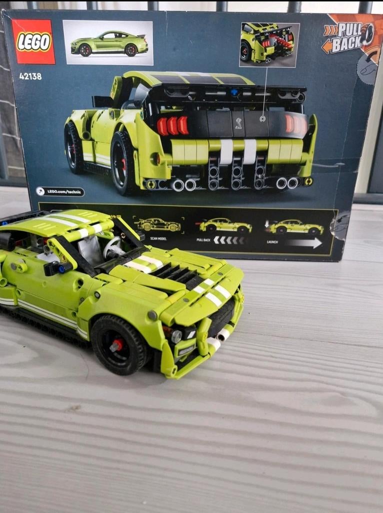 Lego technic Ford Mustang GT500, Ophalen of Verzenden, Zo goed als nieuw