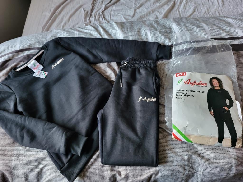 Australian Homewear Set - S - 36 Nieuw! Geen zara h&m 💫, Australian, Zwart, Nieuw, Ophalen of Verzenden