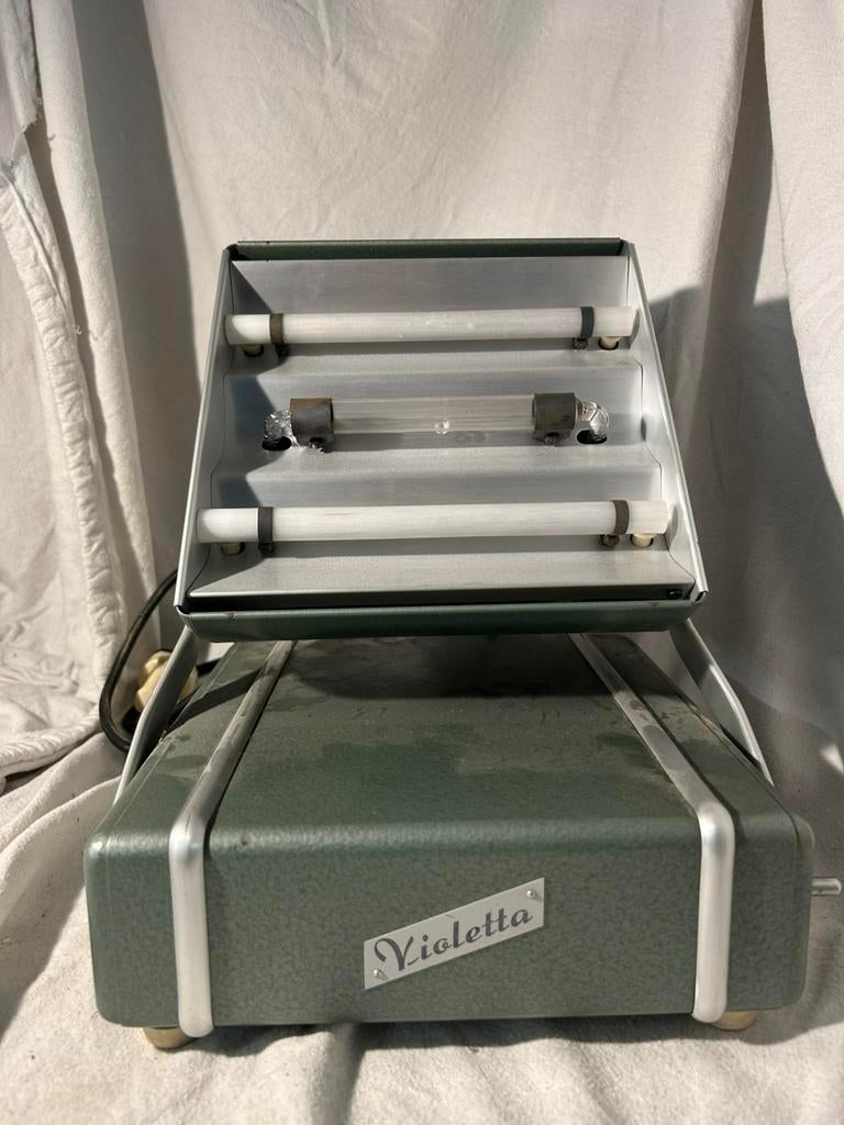 Vintage Hoogtezon "Violetta" Jaren '50/'60 Industrial Design, Verzamelen, Retro, Persoonlijke verzorging, Ophalen of Verzenden