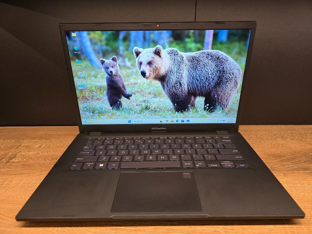 14" Asus Expertbook B1402-Intel i7 1355U-256Gb Nvme-16Gb DDR, 256 GB, Qwerty, Ccservice, Refurbished