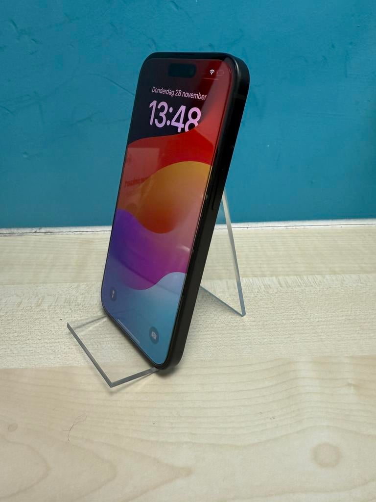 Apple iPhone 15 128GB Zwart - second life - Als nieuw - 100%, 128 GB, IPhone 15, Zwart, Ophalen of Verzenden