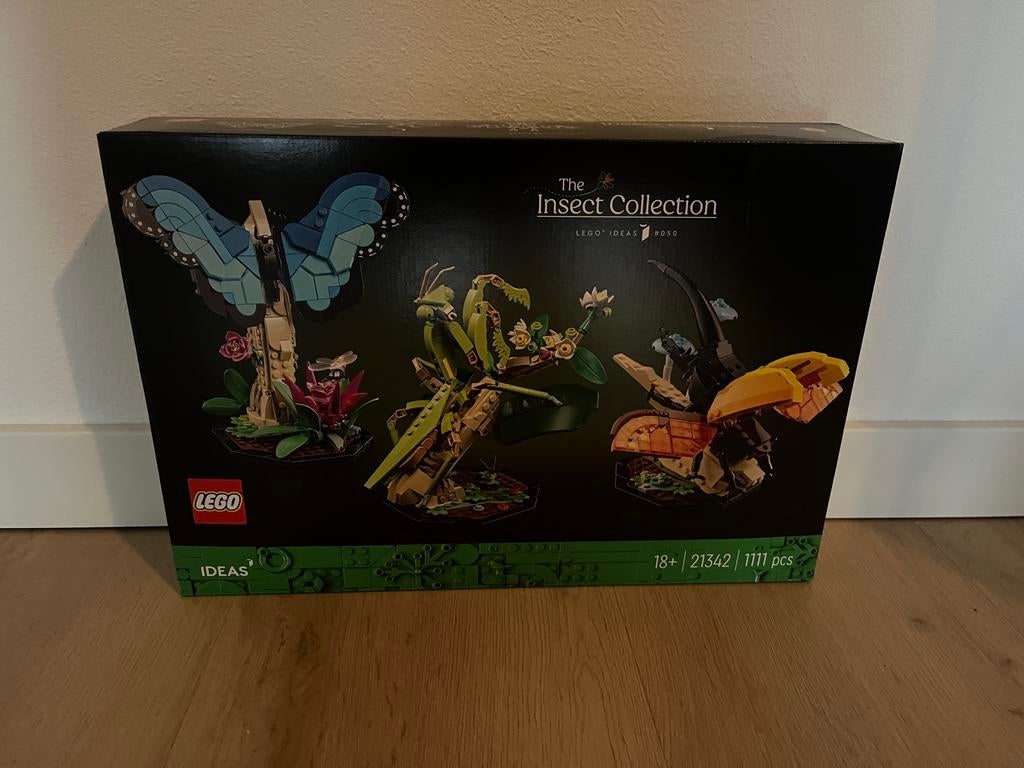Nieuwe LEGO Ideas Insecten Collectie 21342, Ophalen of Verzenden, Nieuw, Complete set, Lego