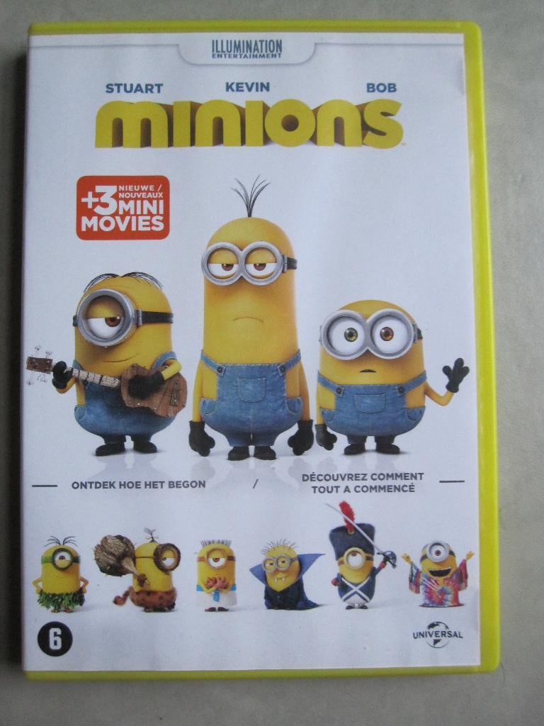 Minions (2014), Tekenfilm, Amerikaans, Ophalen of Verzenden, Zo goed als nieuw