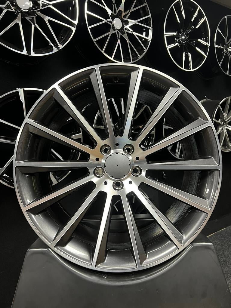 20 inch velgen voor Mercedes AMG Multispaak 5x112 C E klasse, Auto-onderdelen, Banden en Velgen, Velg(en), Zomerbanden, 20 inch