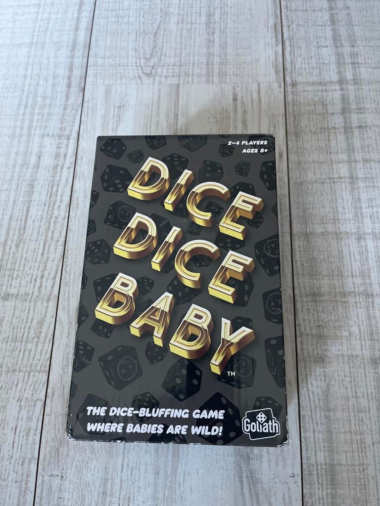 Dice Dice Baby dobbelspel van Goliath, Een of twee spelers, Ophalen of Verzenden, Nieuw