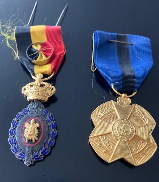 militaire medailles, Verzamelen, Militaria | Algemeen, Ophalen of Verzenden, Landmacht, Overige gebieden, Lintje, Medaille of Wings