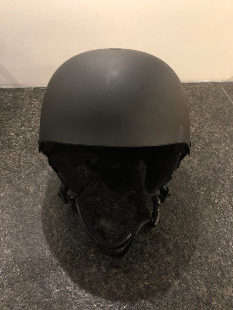 Salomon Skihelm 55-58 cm. Zwart verstelbaar, Sport en Fitness, Skiën en Langlaufen, Overige typen, Zo goed als nieuw, Minder dan 100 cm