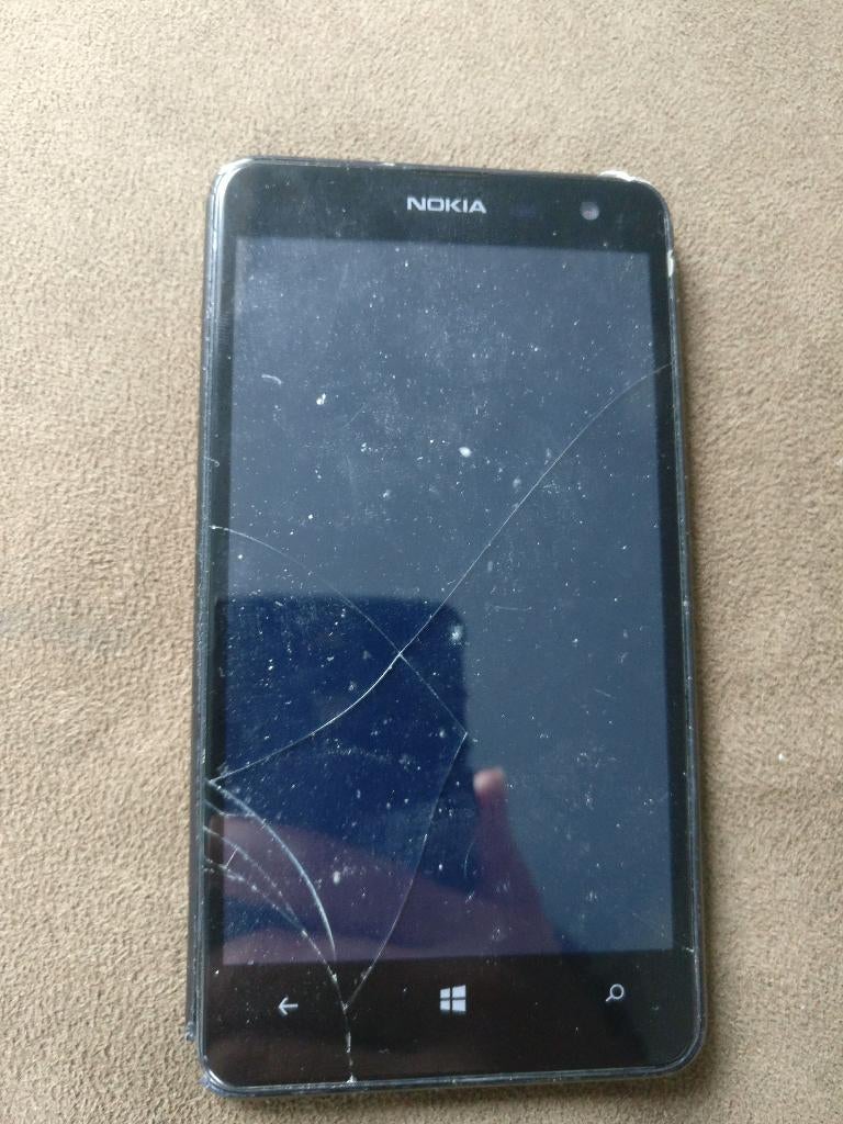 Nokia 625 RM-941, Ophalen of Verzenden, Gebruikt, Zwart, Touchscreen