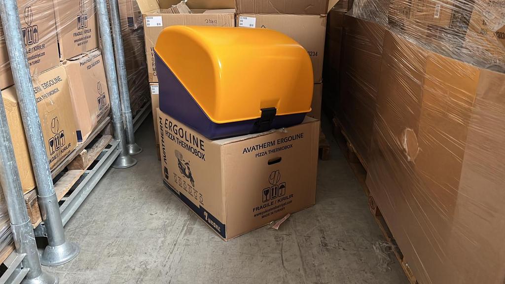 GROTE PARTIJ DELIVERY BOXES voor scooter of fiets, Ophalen