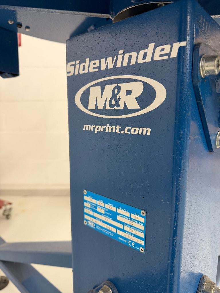 M&R SIDEWINDER Manuele zeefdruk caroussel uitstekende staat, Ophalen, Zo goed als nieuw
