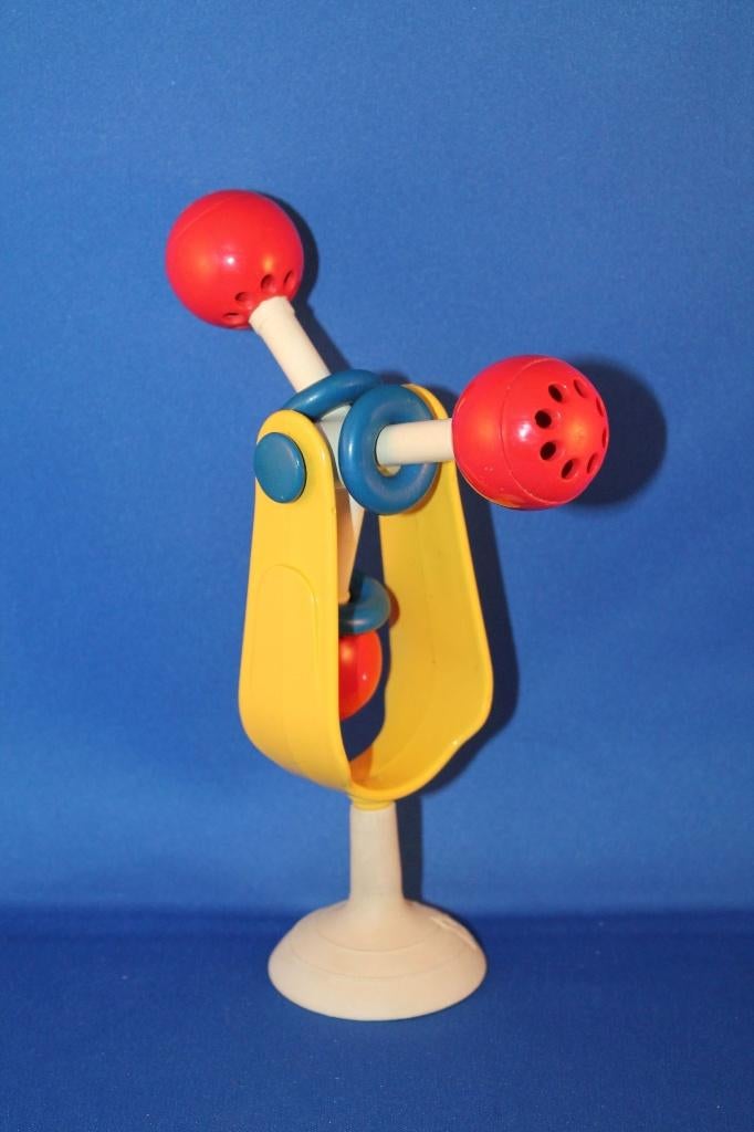 Ambi Toys Tafelklever Rota Rattle, vintage. K2