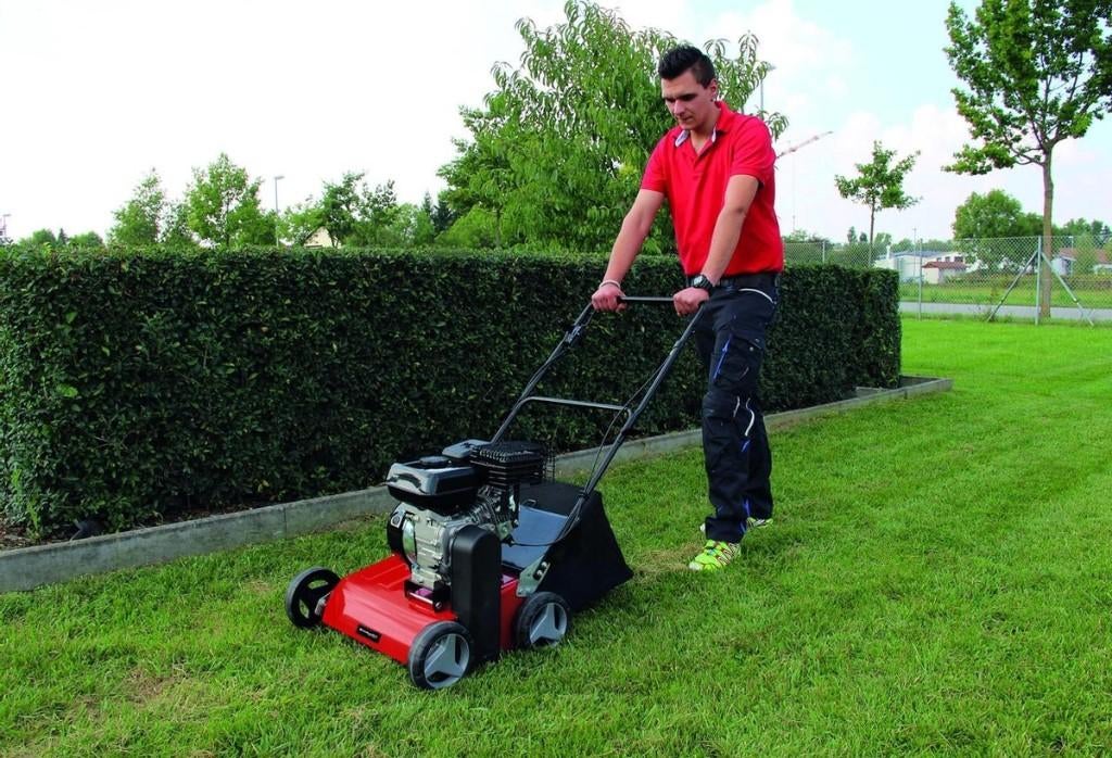 WINTER-deal!! Einhell GC-SC 4240P Motor verticuteermachine!!, Ophalen, Nieuw, Benzine, Einhell