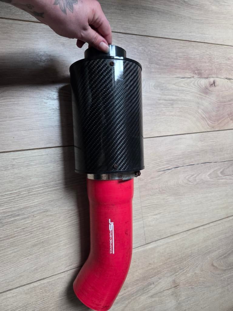 Siliconen met Carbon Cold Air Intake Opel Corsa B C20XE, Ophalen of Verzenden, Gebruikt, Opel