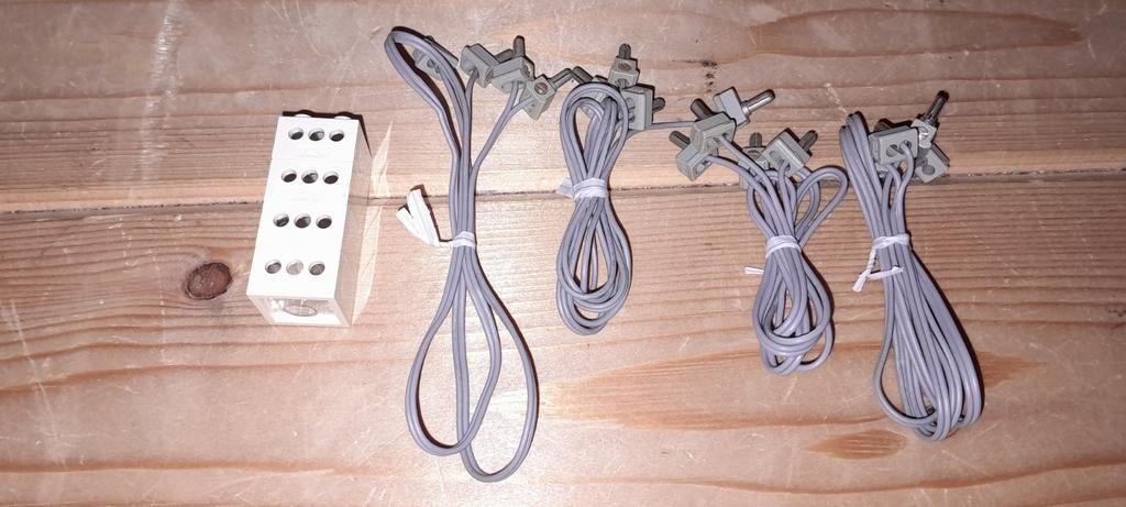 Lego trein lampjes verlichting 7867 12v 7745 7750 7755 7760, Ophalen of Verzenden, Zo goed als nieuw, Losse stenen, Lego